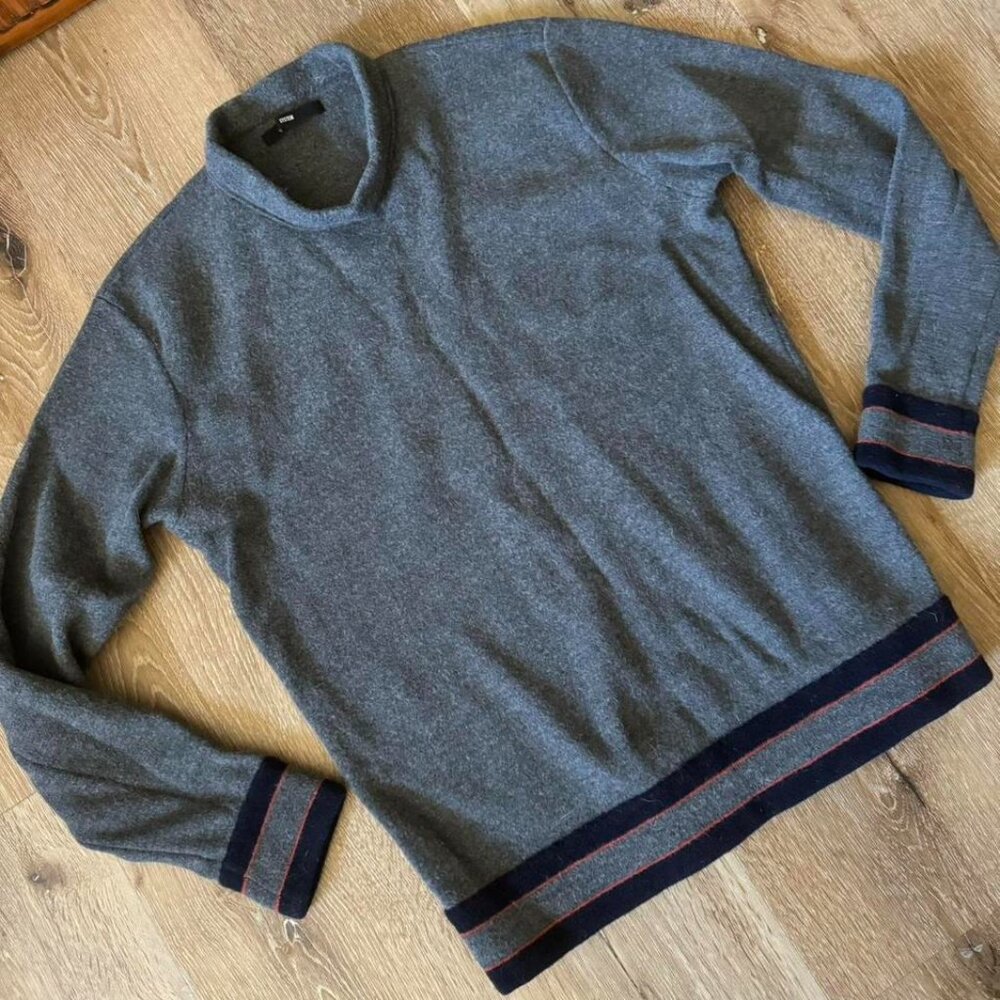 System Mens‎ Gray Sweater Size S